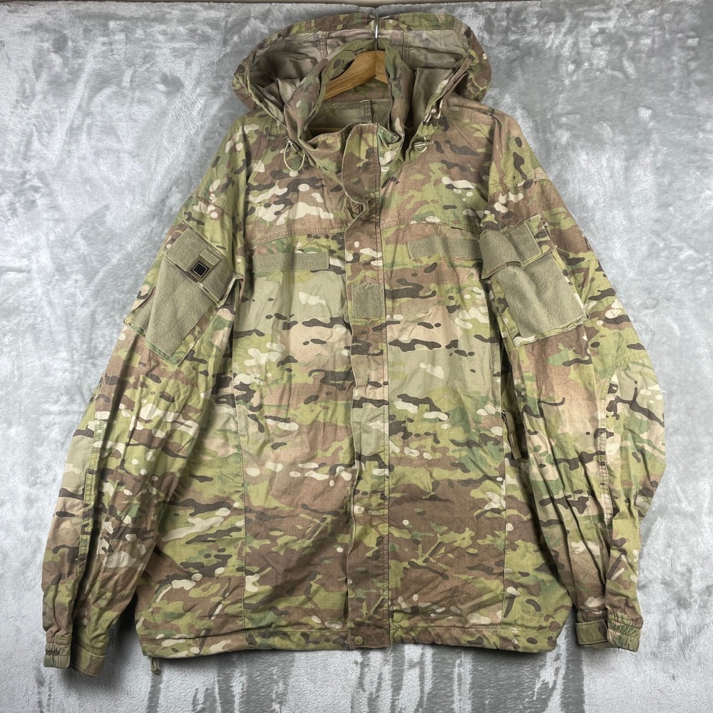 US Military ECWCS Gen III OCP Level 5 Jacket Cold Weather Mens XXL ? Tag cut out